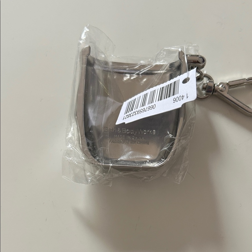 Bath & Body Works Metallic Keychain Holder